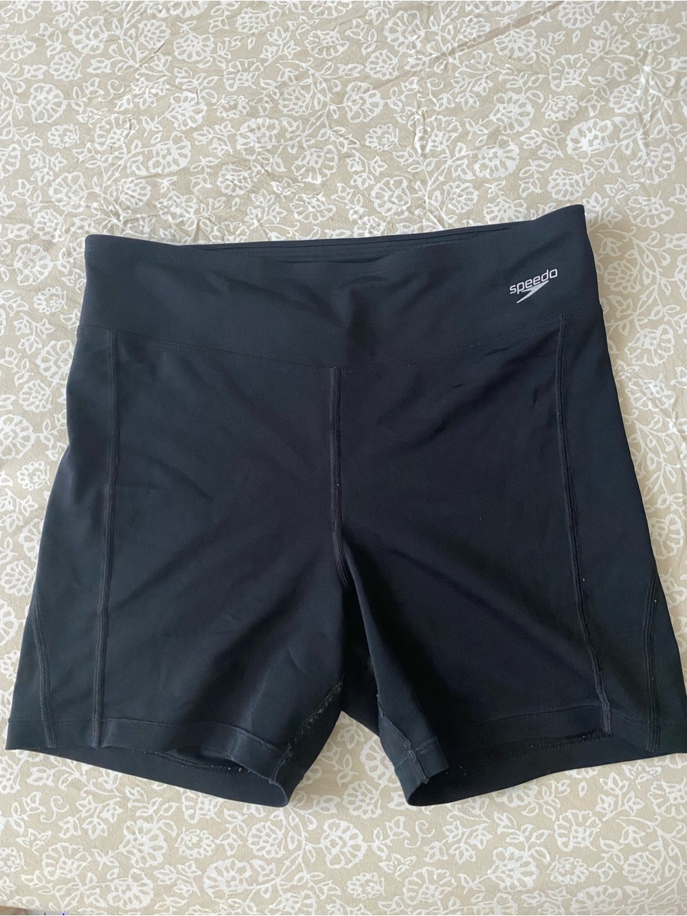 Speedo Black Women's Athletic Swim Shorts